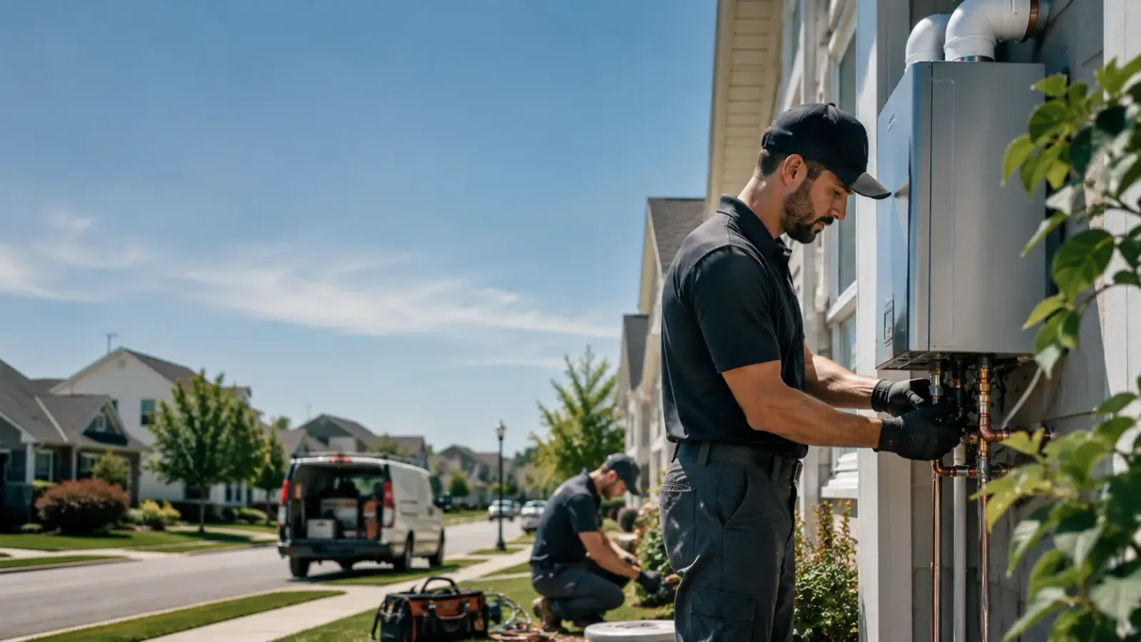 Tankless Water Heater Installation in Street, MD